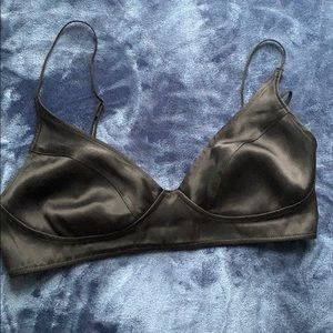 Silk bralette